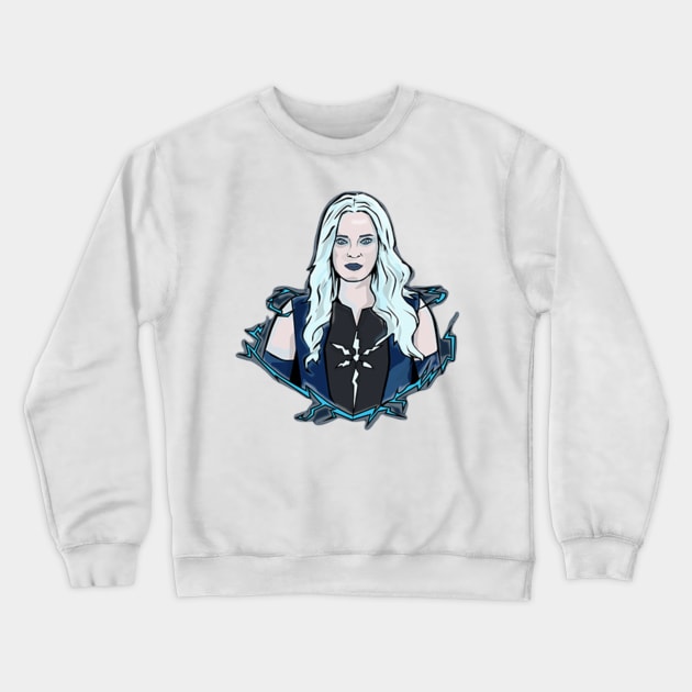 Killer Frost The Flash Arrowverse Crewneck Sweatshirt by YT-Penguin